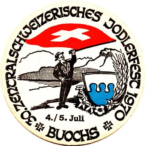 buochs nw-ch buochs 1ab (rund215-jodlerfest 1970) 